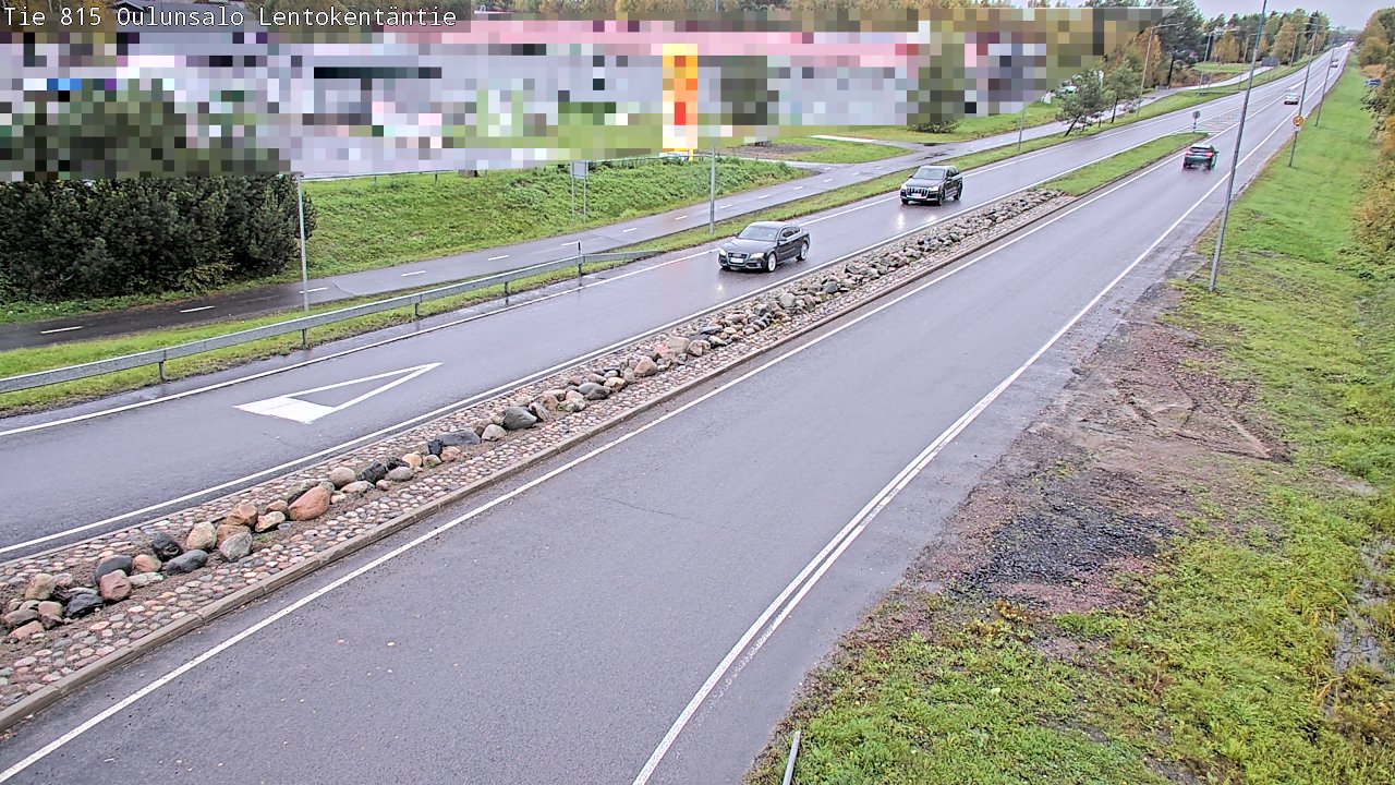 Kelikamerat Kuva Tie 816 Oulunsalo, Lentokentäntie, Oulu, Pohjois-Pohjanmaa