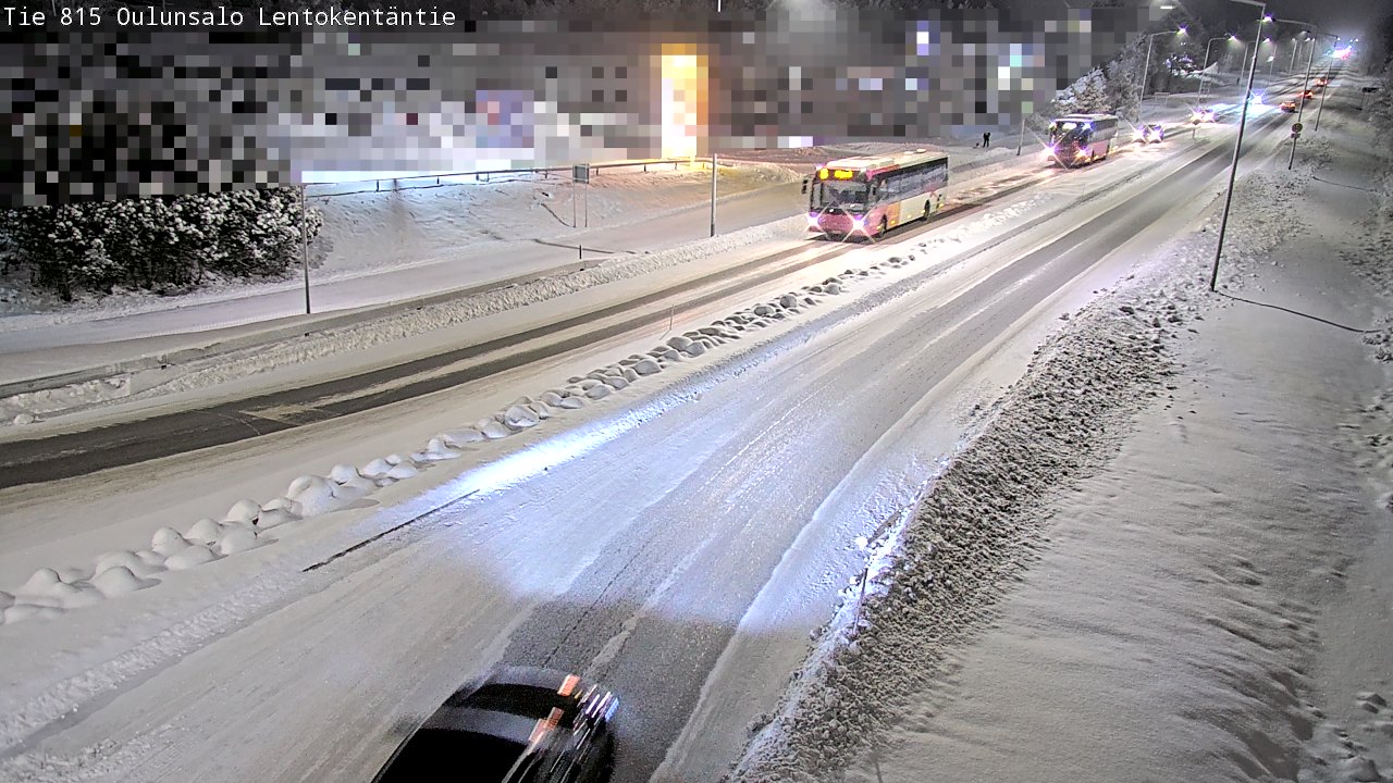 Kelikamerat Kuva Tie 816 Oulunsalo, Lentokentäntie, Oulu, Pohjois-Pohjanmaa