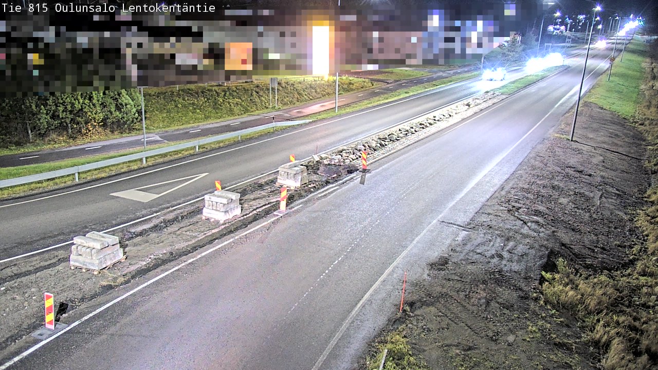 Kelikamerat Kuva Tie 816 Oulunsalo, Lentokentäntie, Oulu, Pohjois-Pohjanmaa