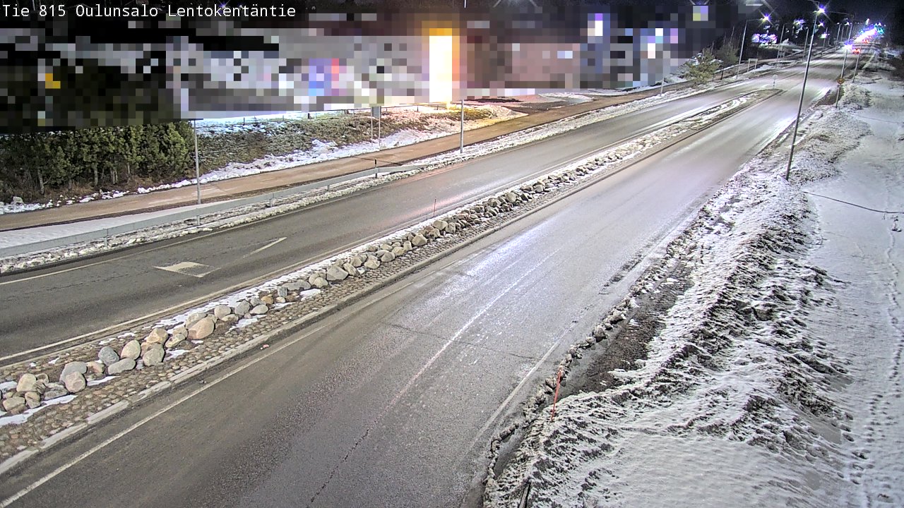 Kelikamerat Kuva Tie 816 Oulunsalo, Lentokentäntie, Oulu, Pohjois-Pohjanmaa