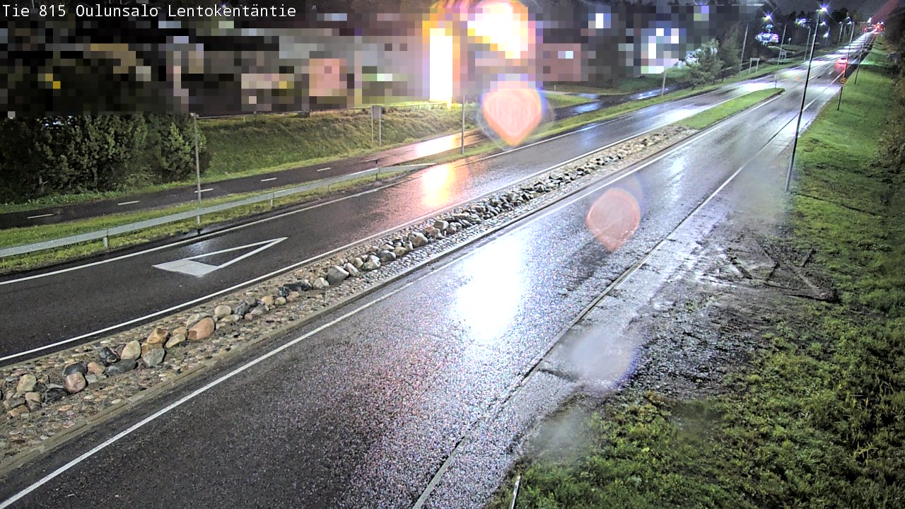 Weather Camera Image Road 816 Oulunsalo, Lentokentäntie, Oulu, Pohjois-Pohjanmaa