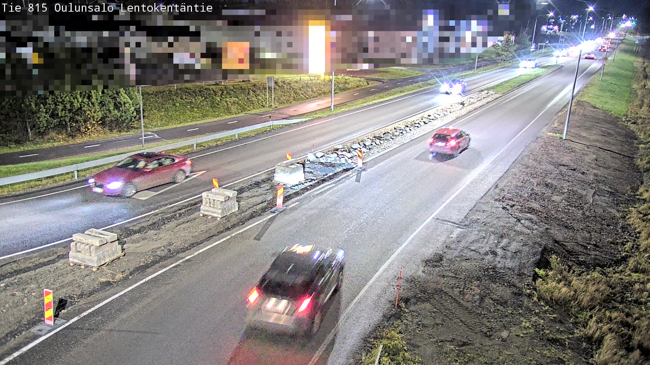 Kelikamerat Kuva Tie 816 Oulunsalo, Lentokentäntie, Oulu, Pohjois-Pohjanmaa