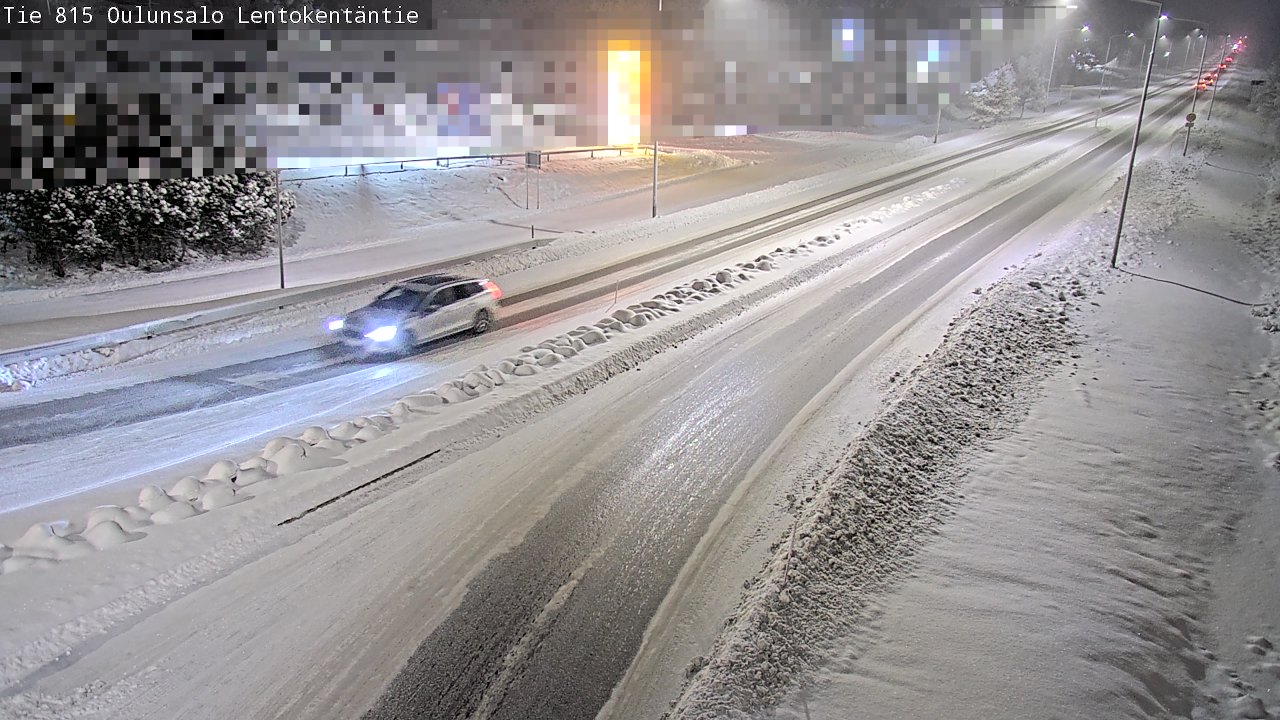 Kelikamerat Kuva Tie 816 Oulunsalo, Lentokentäntie, Oulu, Pohjois-Pohjanmaa