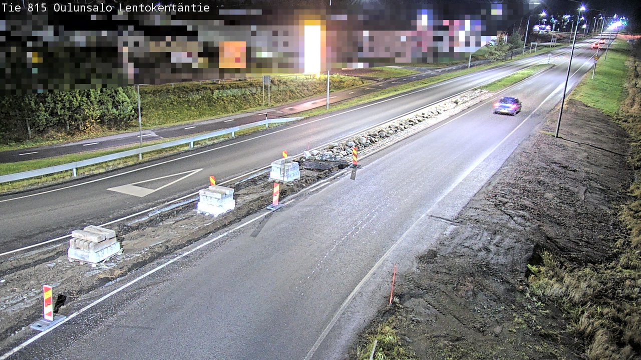 Kelikamerat Kuva Tie 816 Oulunsalo, Lentokentäntie, Oulu, Pohjois-Pohjanmaa