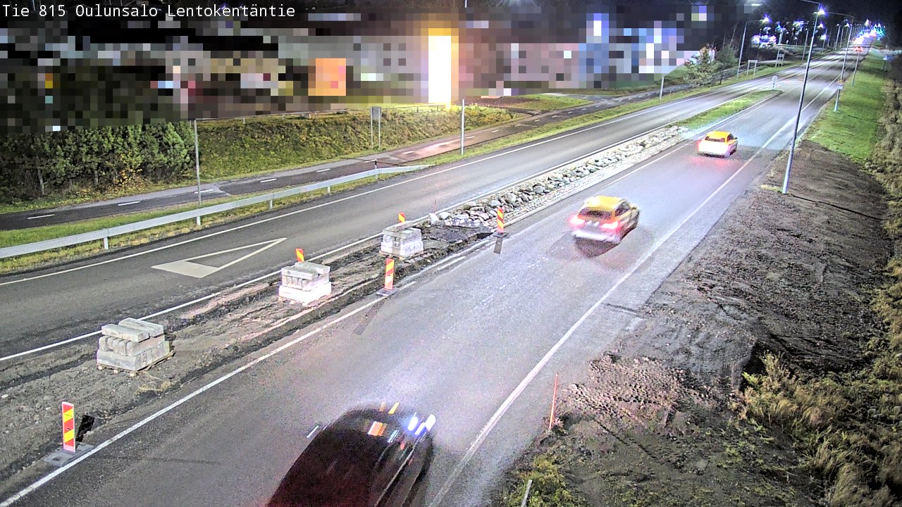 Kelikamerat Kuva Tie 816 Oulunsalo, Lentokentäntie, Oulu, Pohjois-Pohjanmaa