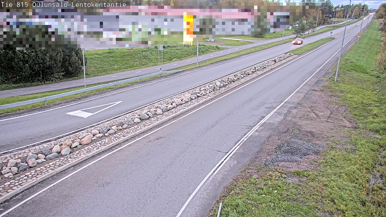 Weather Camera Image Road 816 Oulunsalo, Lentokentäntie, Oulu, Pohjois-Pohjanmaa