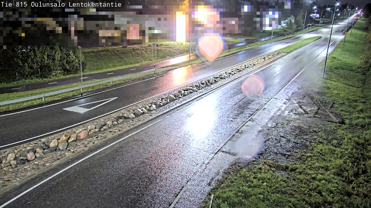 Weather Camera Image Road 816 Oulunsalo, Lentokentäntie, Oulu, Pohjois-Pohjanmaa