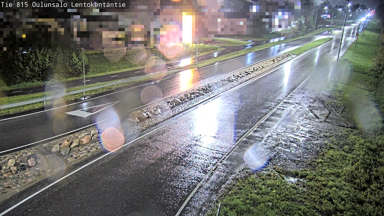 Weather Camera Image Road 816 Oulunsalo, Lentokentäntie, Oulu, Pohjois-Pohjanmaa