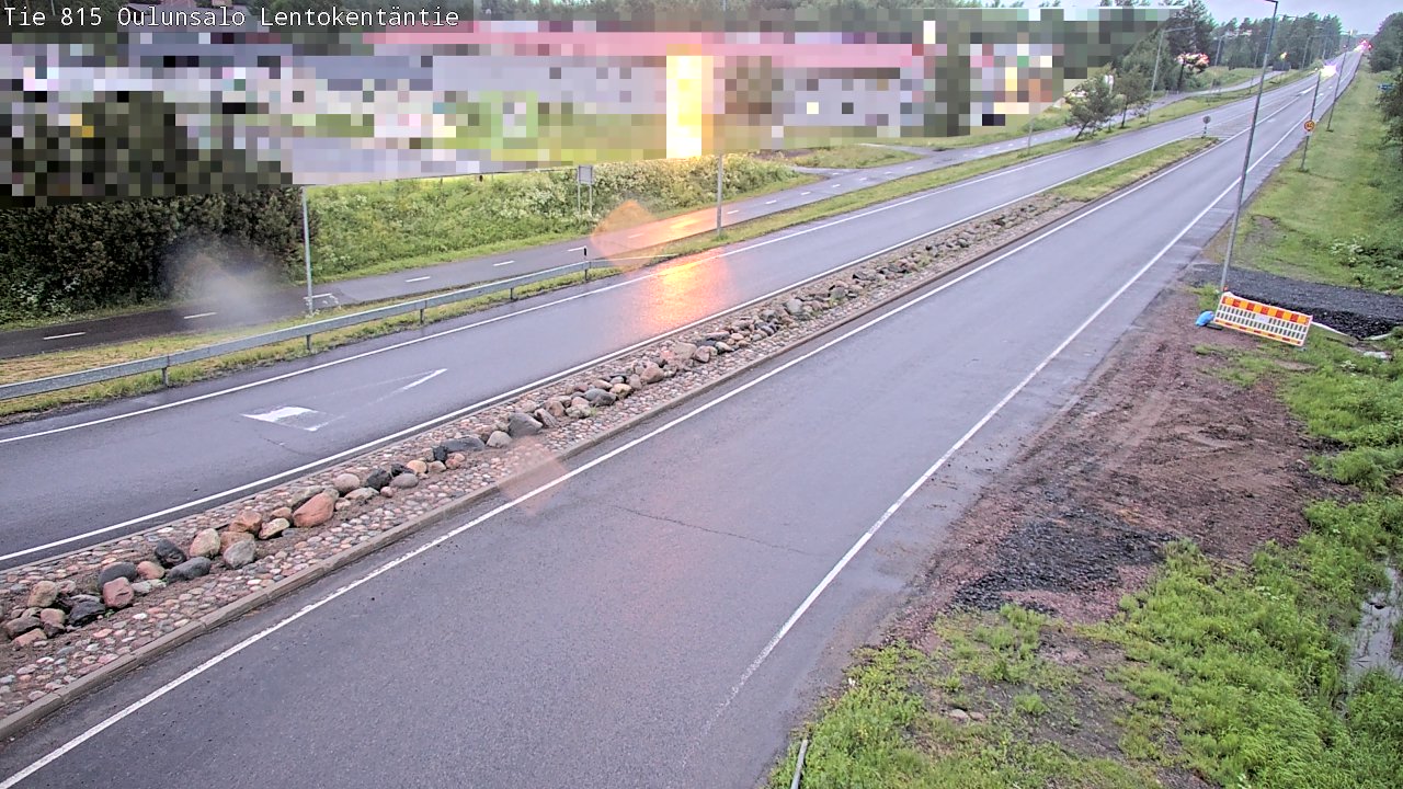 Kelikamerat Kuva Tie 816 Oulunsalo, Lentokentäntie, Oulu, Pohjois-Pohjanmaa