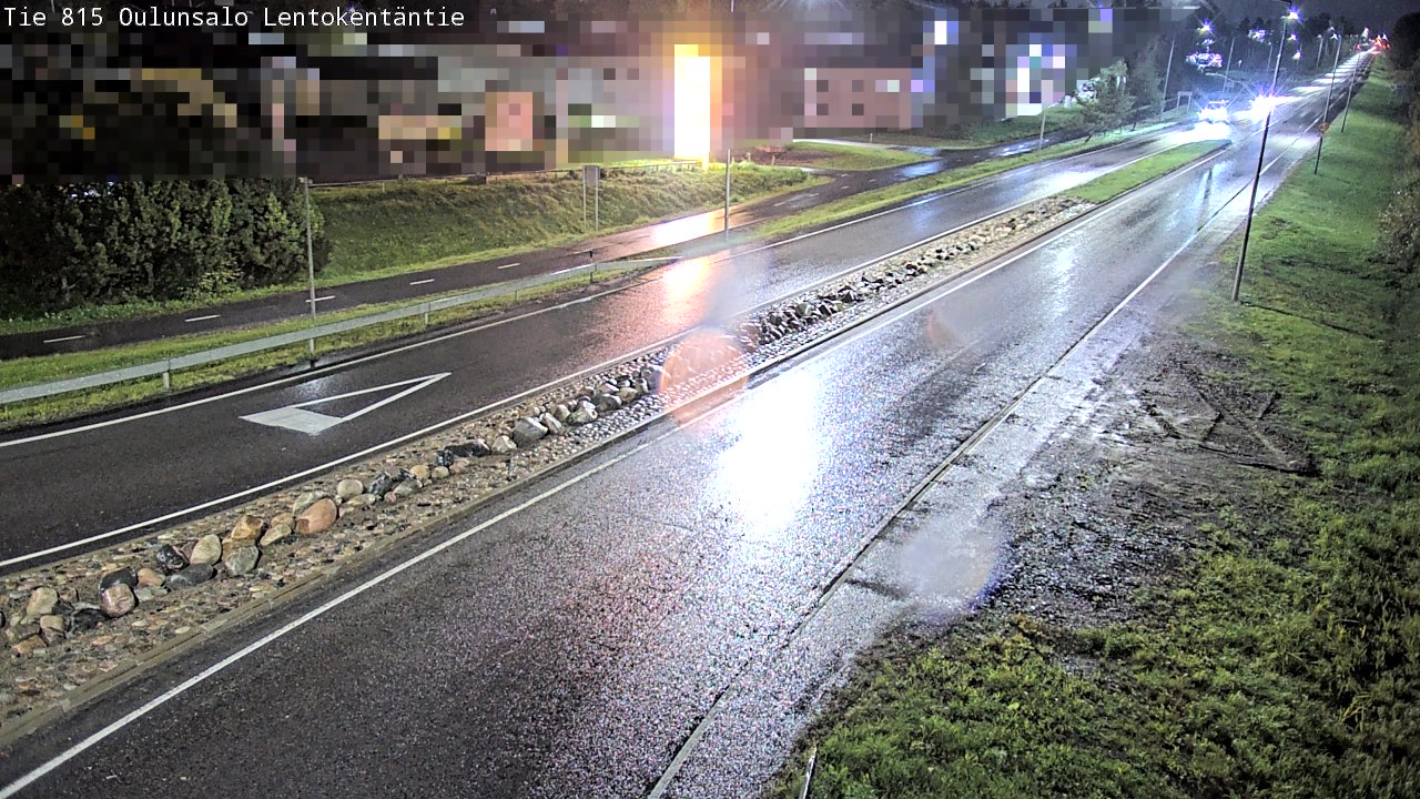 Weather Camera Image Road 816 Oulunsalo, Lentokentäntie, Oulu, Pohjois-Pohjanmaa