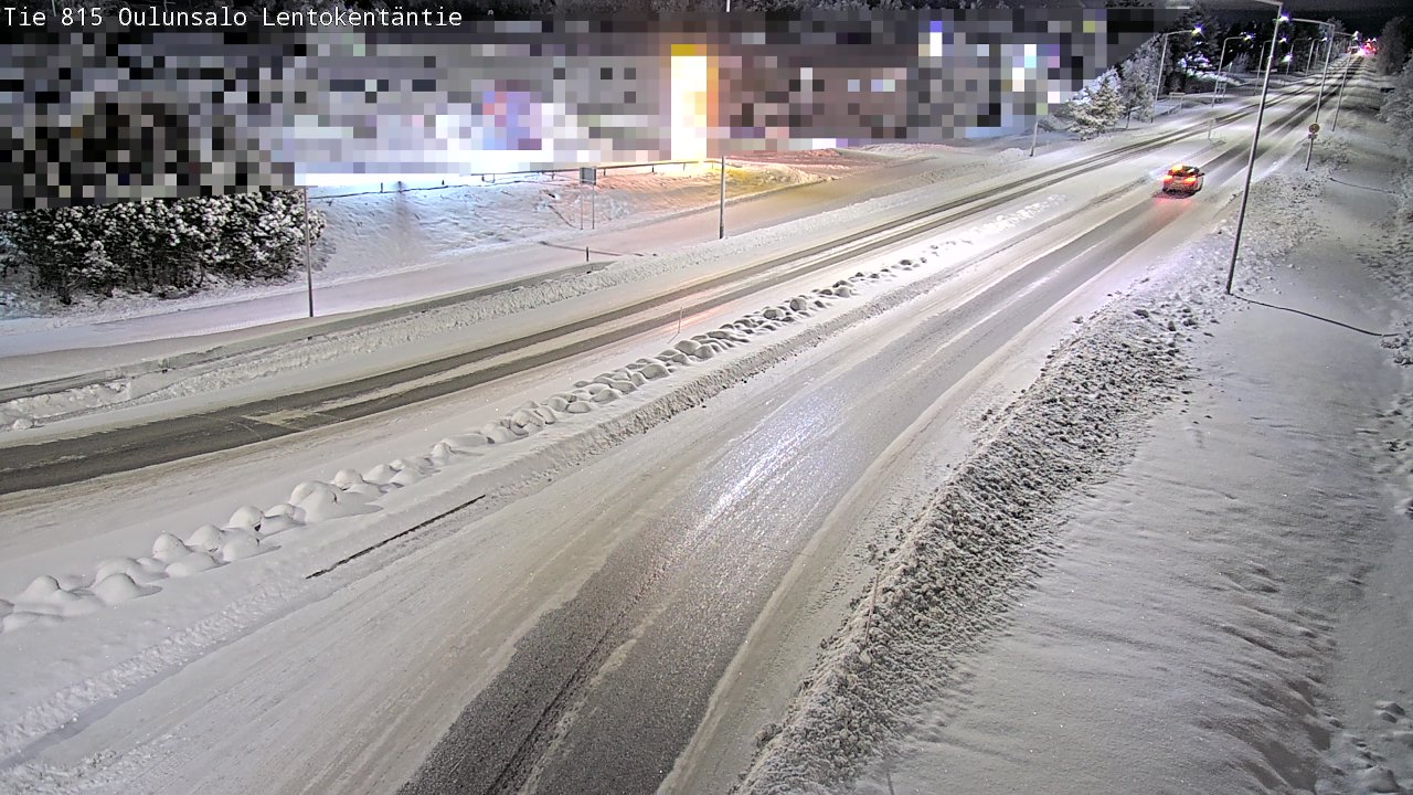 Kelikamerat Kuva Tie 816 Oulunsalo, Lentokentäntie, Oulu, Pohjois-Pohjanmaa