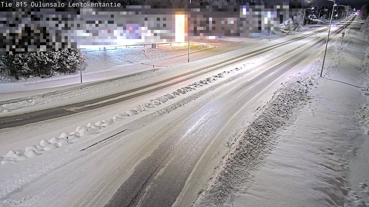 Kelikamerat Kuva Tie 816 Oulunsalo, Lentokentäntie, Oulu, Pohjois-Pohjanmaa