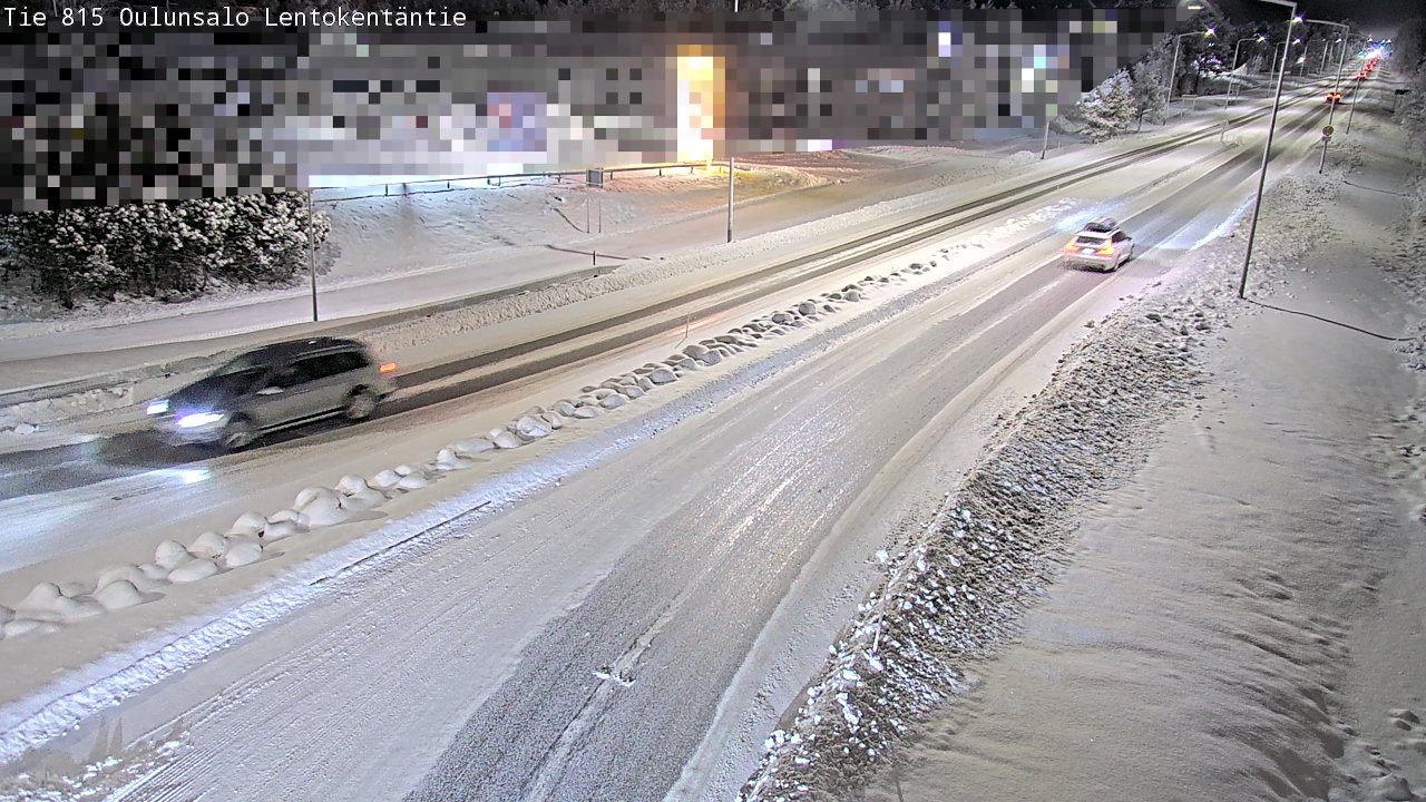 Kelikamerat Kuva Tie 816 Oulunsalo, Lentokentäntie, Oulu, Pohjois-Pohjanmaa