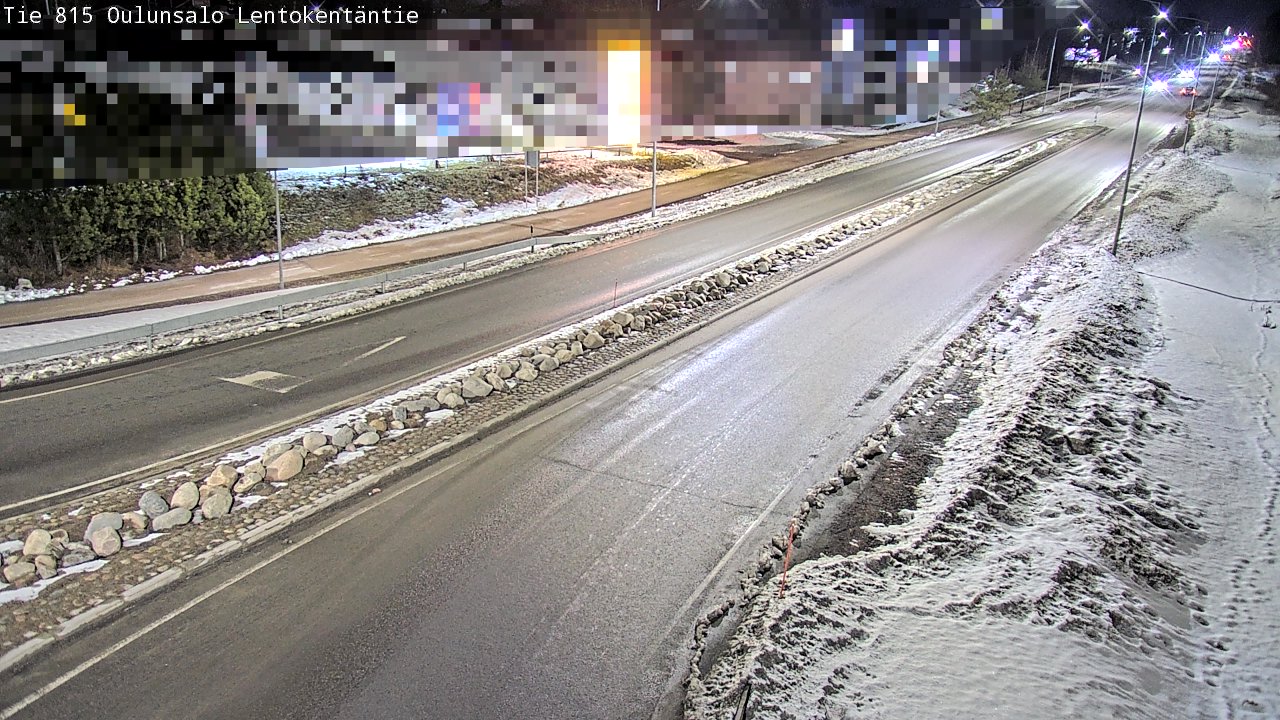 Kelikamerat Kuva Tie 816 Oulunsalo, Lentokentäntie, Oulu, Pohjois-Pohjanmaa