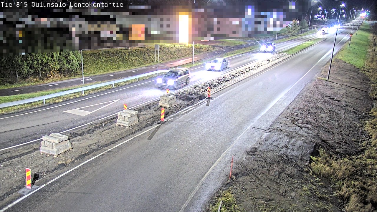 Kelikamerat Kuva Tie 816 Oulunsalo, Lentokentäntie, Oulu, Pohjois-Pohjanmaa