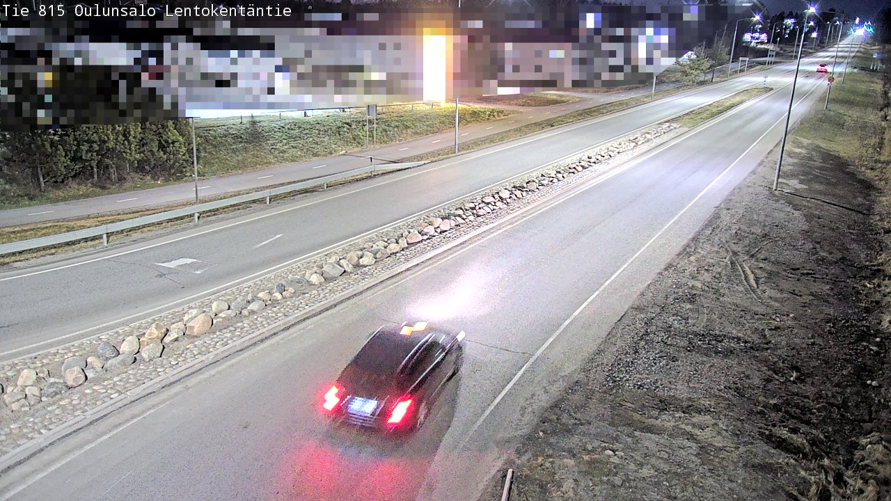 Kelikamerat Kuva Tie 816 Oulunsalo, Lentokentäntie, Oulu, Pohjois-Pohjanmaa