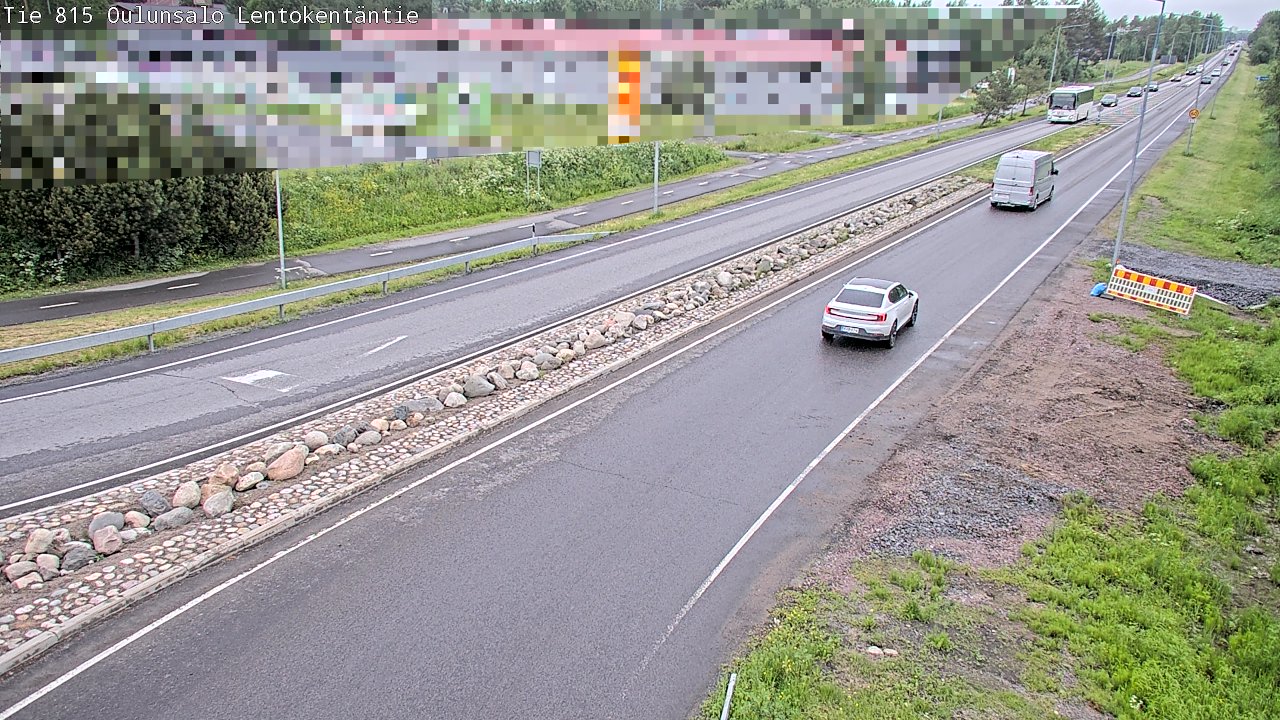 Kelikamerat Kuva Tie 816 Oulunsalo, Lentokentäntie, Oulu, Pohjois-Pohjanmaa