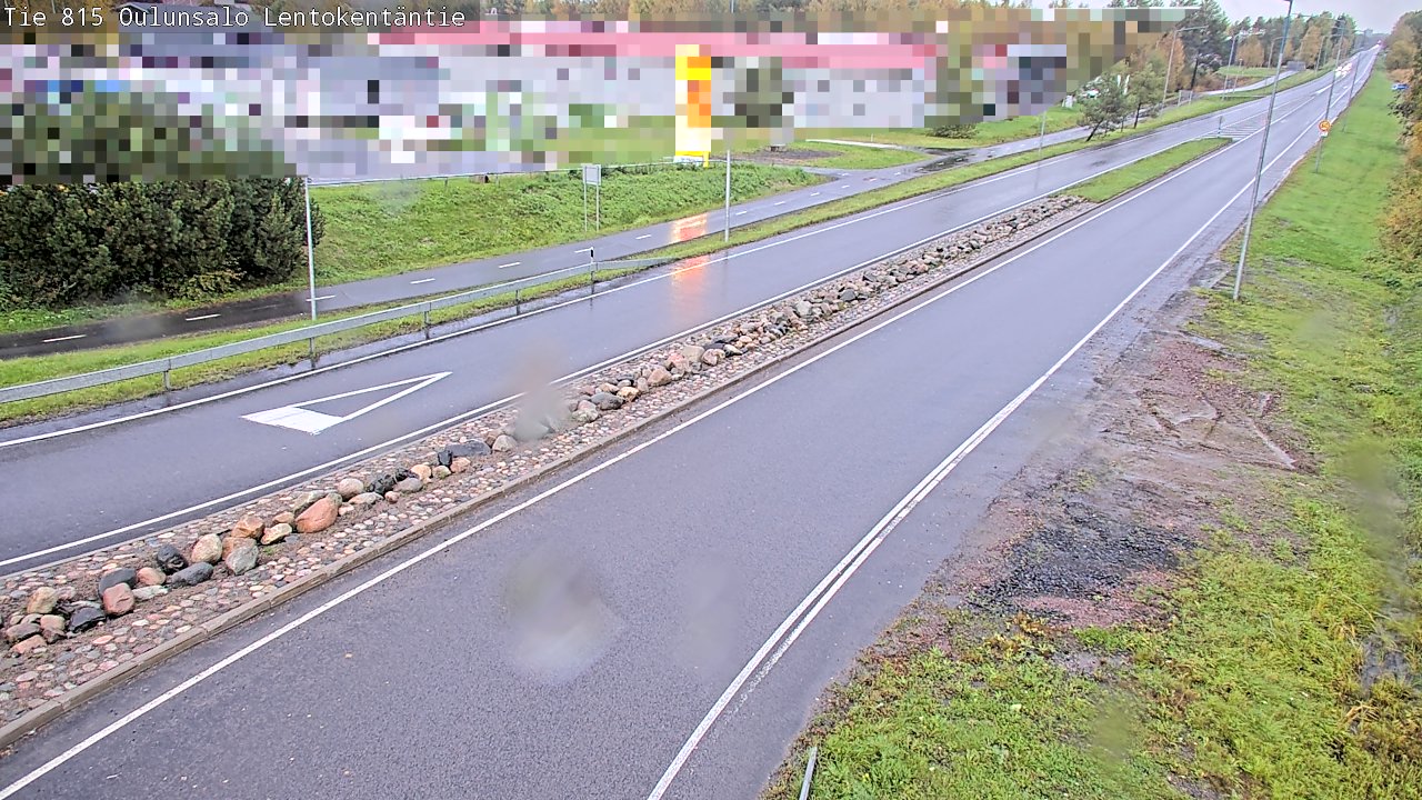 Weather Camera Image Road 816 Oulunsalo, Lentokentäntie, Oulu, Pohjois-Pohjanmaa