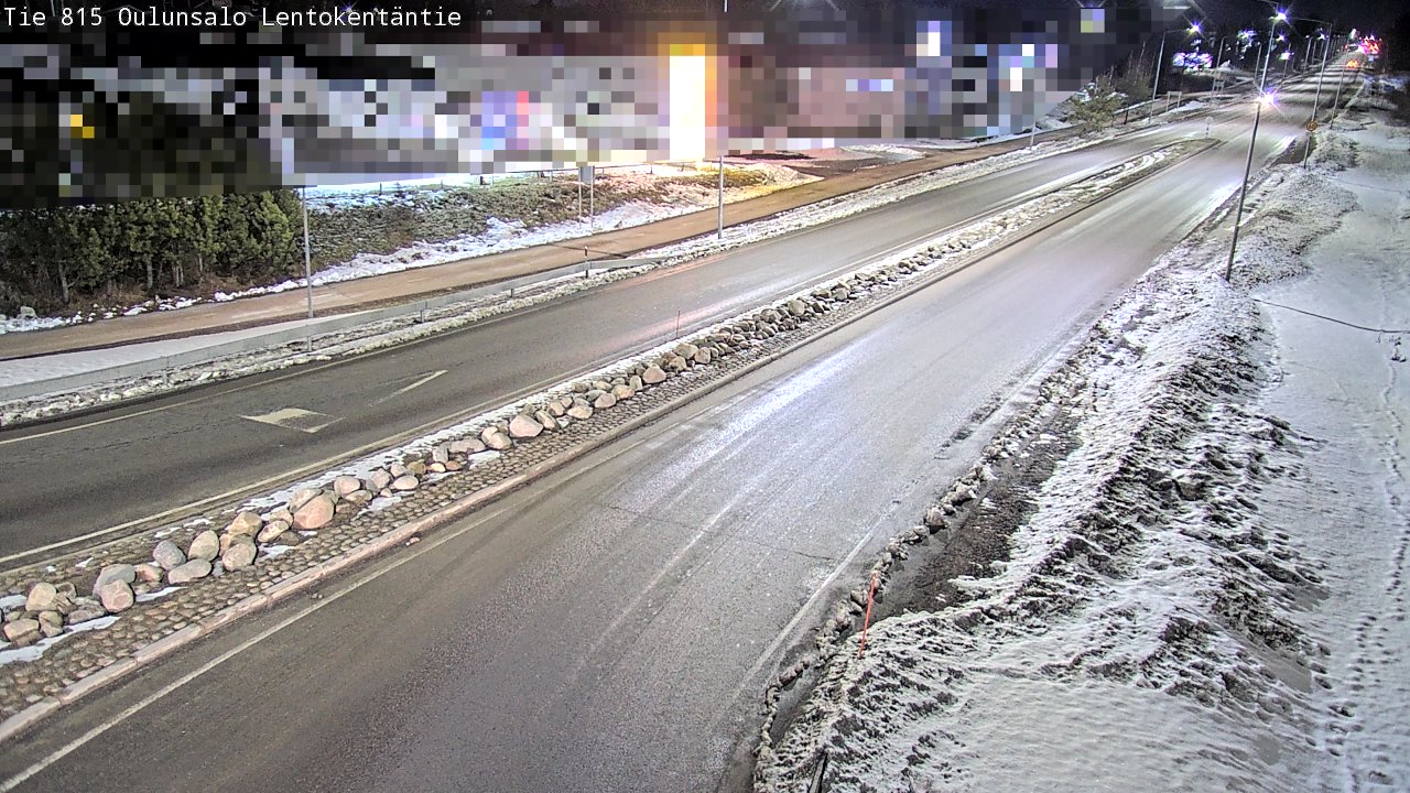 Kelikamerat Kuva Tie 816 Oulunsalo, Lentokentäntie, Oulu, Pohjois-Pohjanmaa