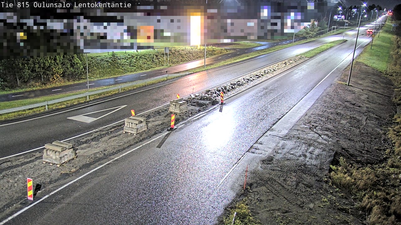 Kelikamerat Kuva Tie 816 Oulunsalo, Lentokentäntie, Oulu, Pohjois-Pohjanmaa