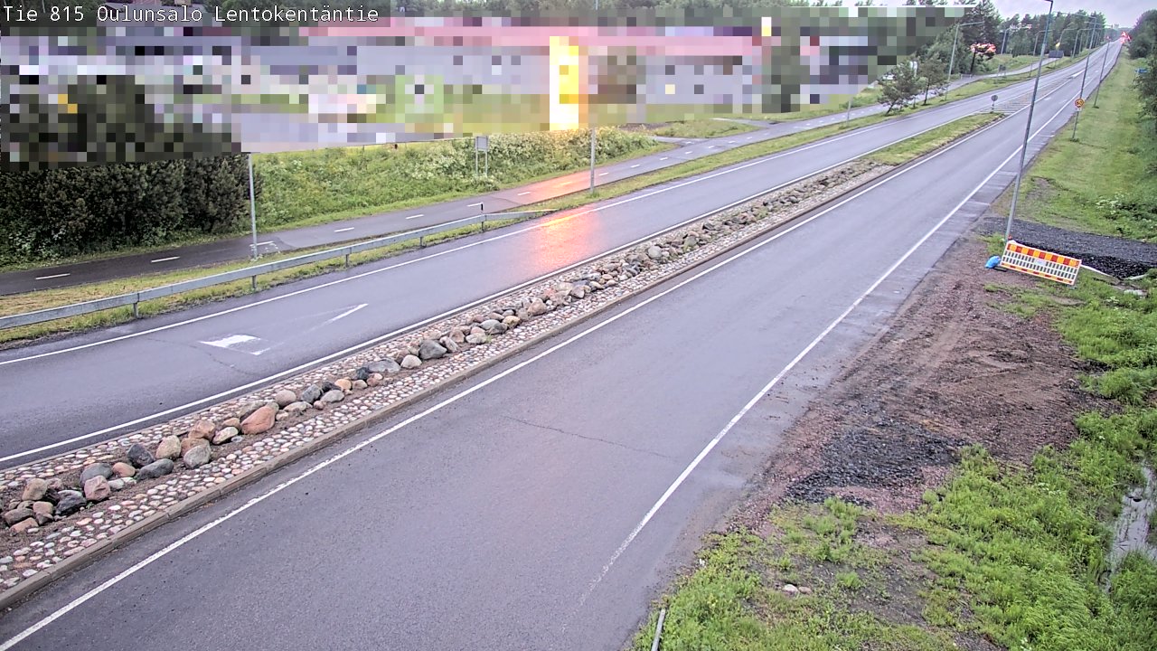 Kelikamerat Kuva Tie 816 Oulunsalo, Lentokentäntie, Oulu, Pohjois-Pohjanmaa