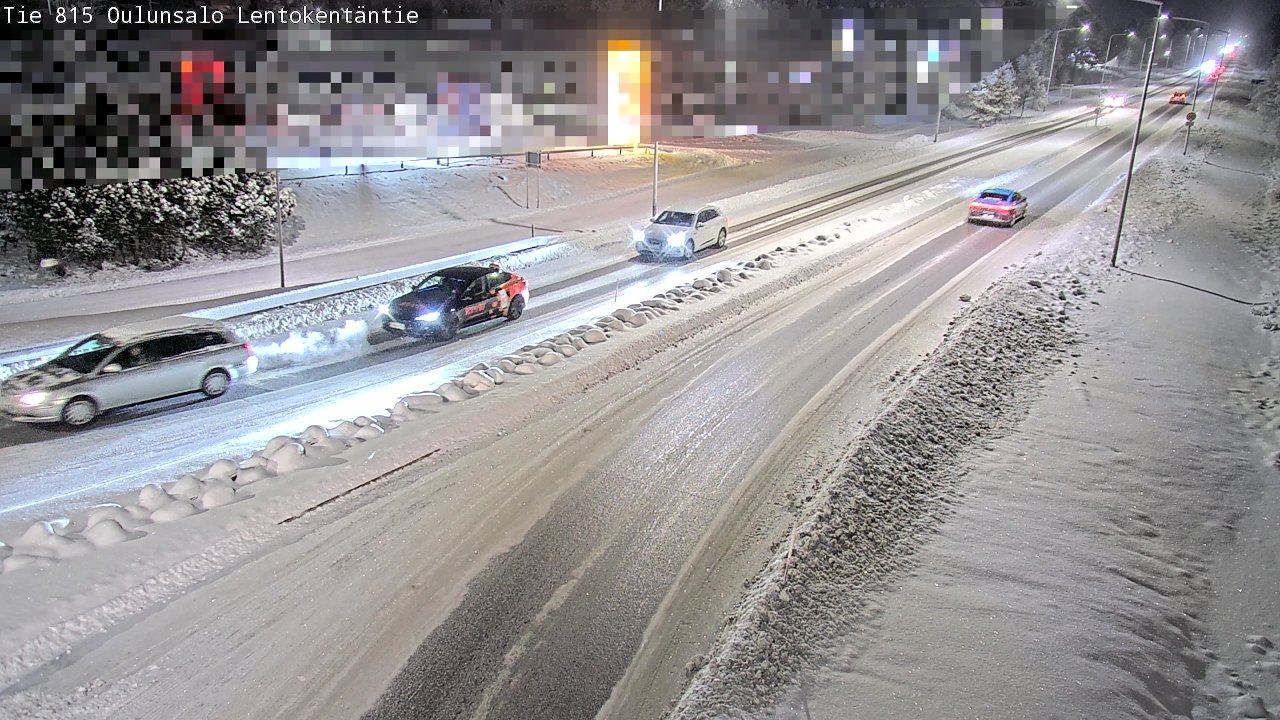 Kelikamerat Kuva Tie 816 Oulunsalo, Lentokentäntie, Oulu, Pohjois-Pohjanmaa