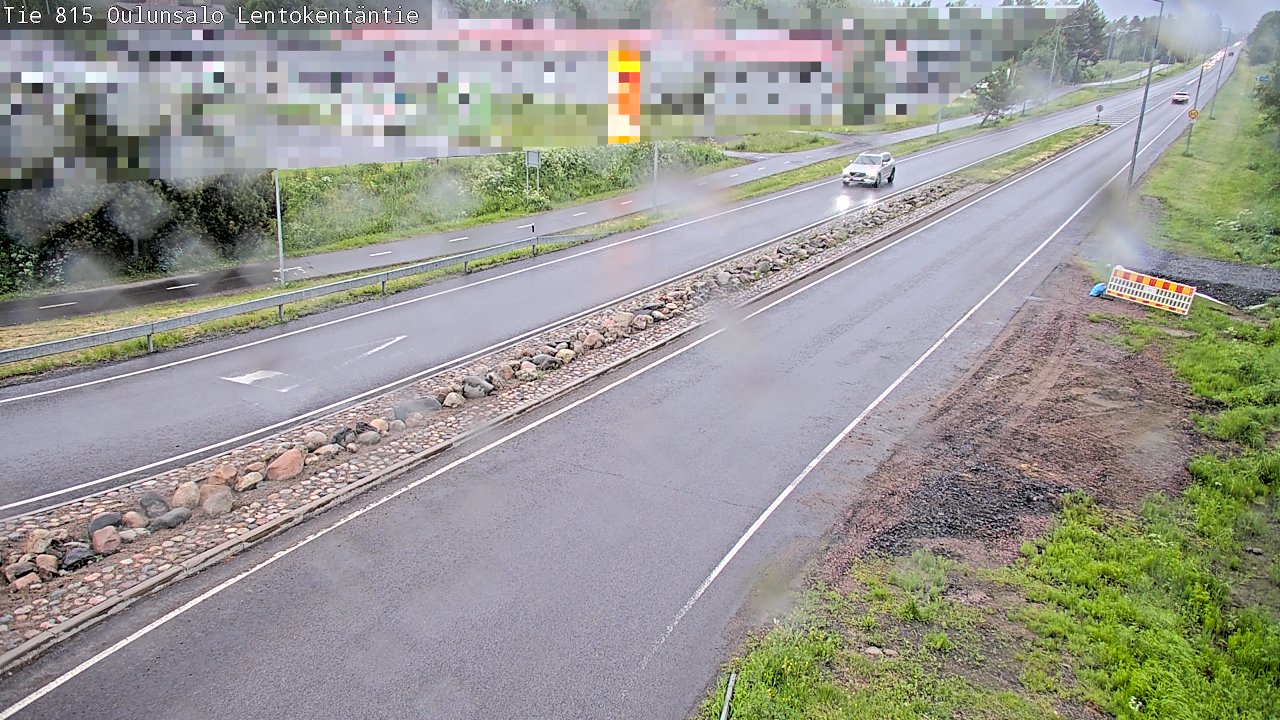 Kelikamerat Kuva Tie 816 Oulunsalo, Lentokentäntie, Oulu, Pohjois-Pohjanmaa