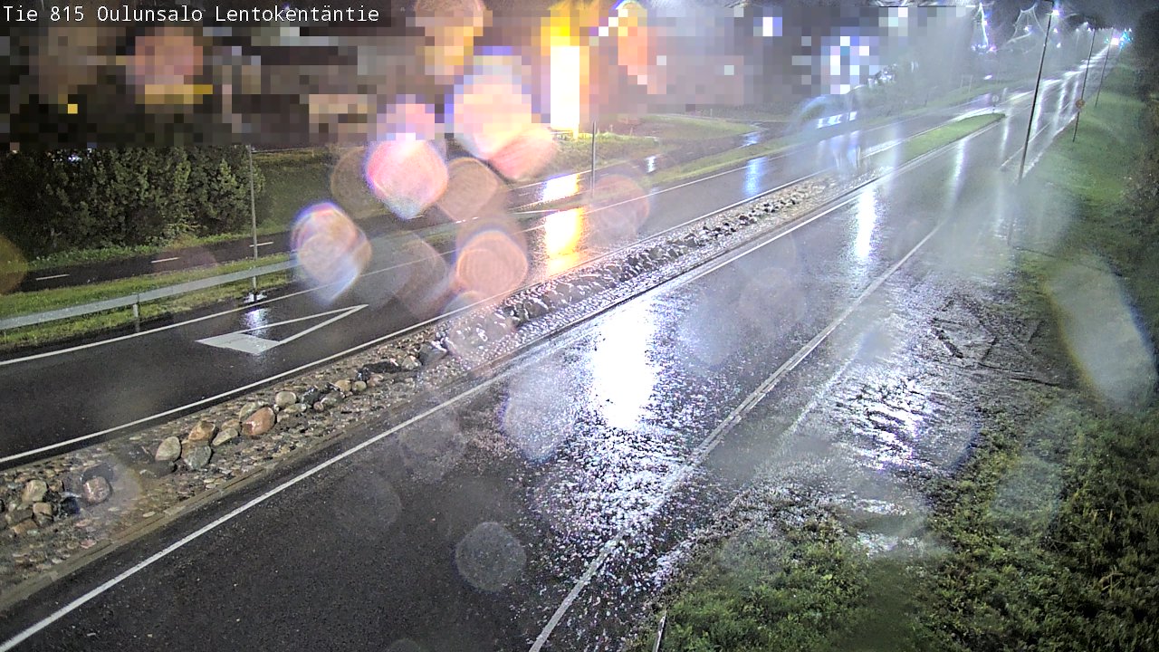Weather Camera Image Road 816 Oulunsalo, Lentokentäntie, Oulu, Pohjois-Pohjanmaa