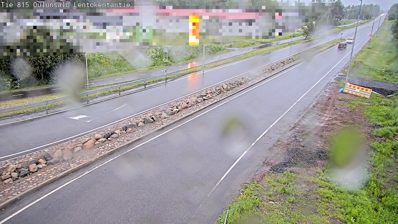 Kelikamerat Kuva Tie 816 Oulunsalo, Lentokentäntie, Oulu, Pohjois-Pohjanmaa