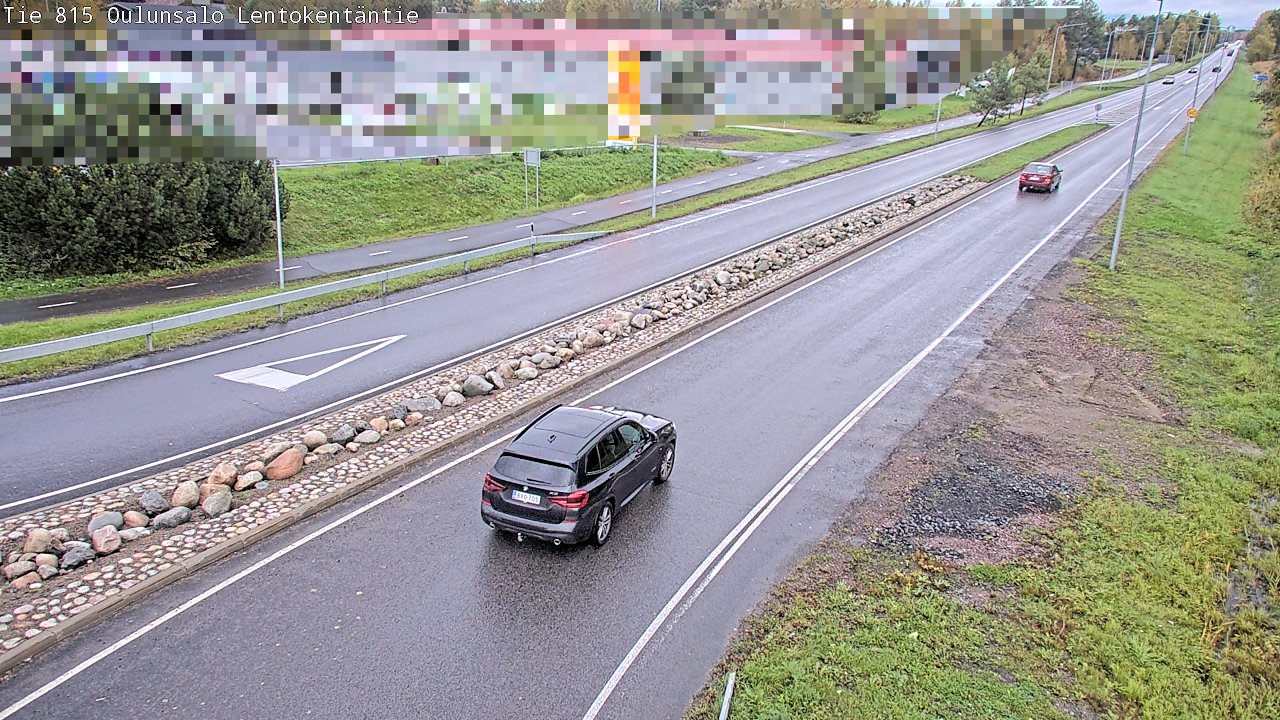 Kelikamerat Kuva Tie 816 Oulunsalo, Lentokentäntie, Oulu, Pohjois-Pohjanmaa