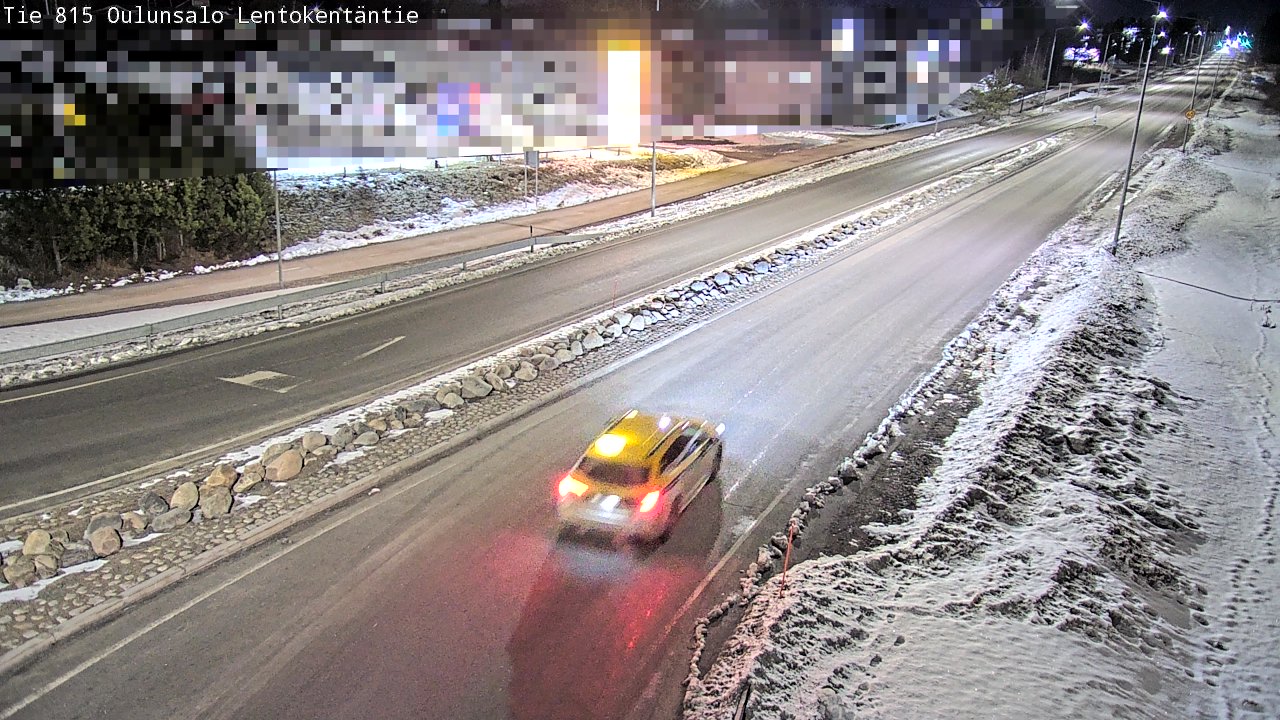 Kelikamerat Kuva Tie 816 Oulunsalo, Lentokentäntie, Oulu, Pohjois-Pohjanmaa