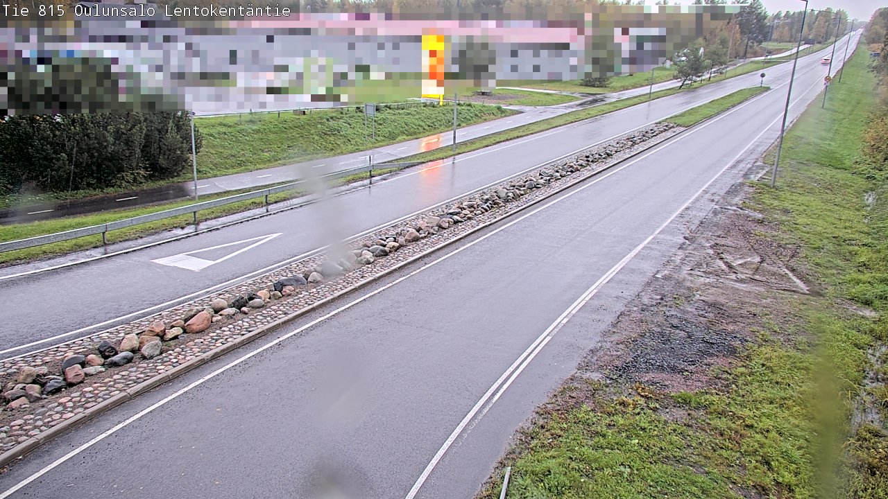 Weather Camera Image Road 816 Oulunsalo, Lentokentäntie, Oulu, Pohjois-Pohjanmaa