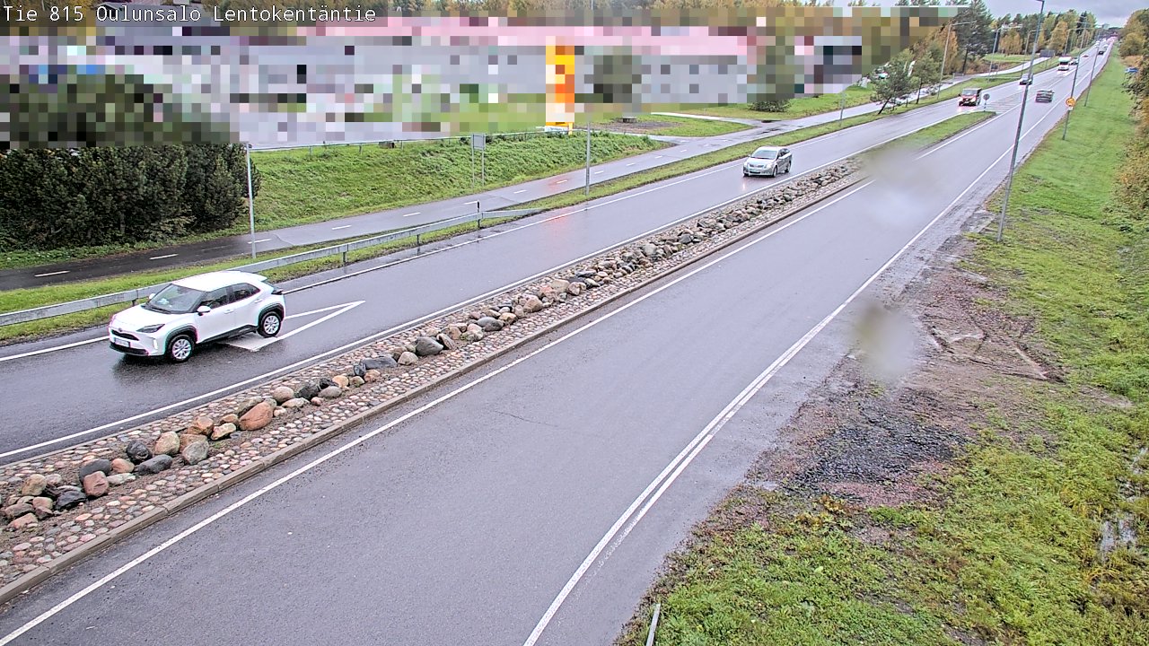 Weather Camera Image Road 816 Oulunsalo, Lentokentäntie, Oulu, Pohjois-Pohjanmaa