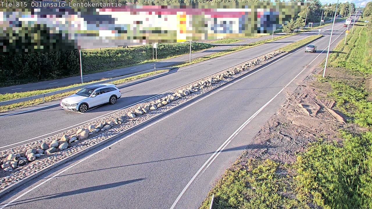 Kelikamerat Kuva Tie 816 Oulunsalo, Lentokentäntie, Oulu, Pohjois-Pohjanmaa