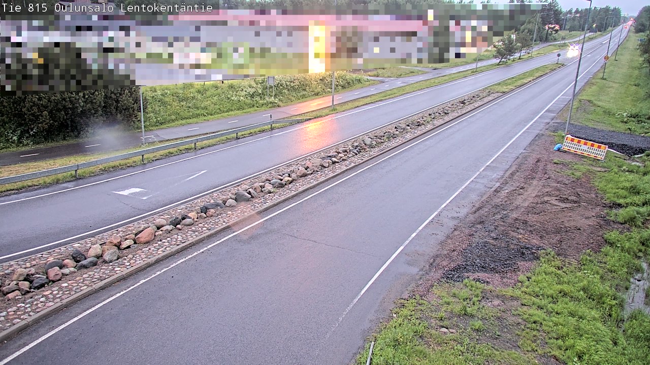 Kelikamerat Kuva Tie 816 Oulunsalo, Lentokentäntie, Oulu, Pohjois-Pohjanmaa