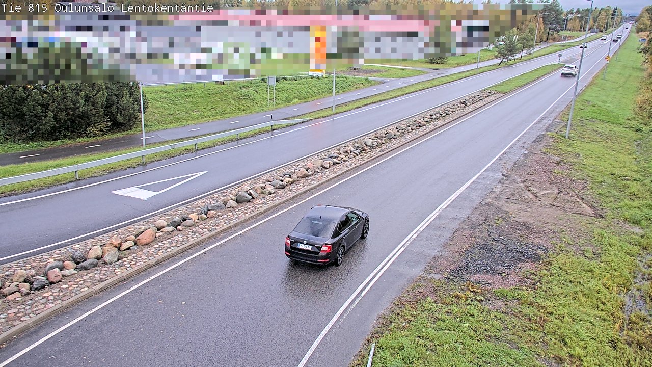Kelikamerat Kuva Tie 816 Oulunsalo, Lentokentäntie, Oulu, Pohjois-Pohjanmaa