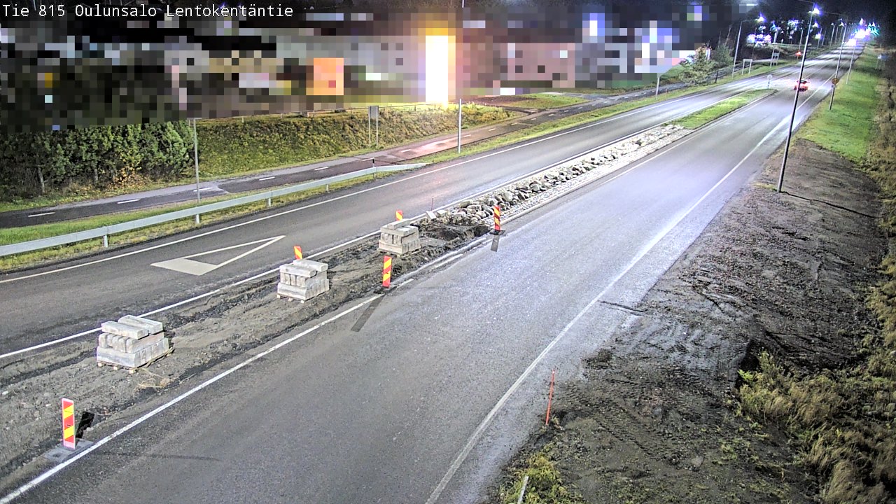 Kelikamerat Kuva Tie 816 Oulunsalo, Lentokentäntie, Oulu, Pohjois-Pohjanmaa