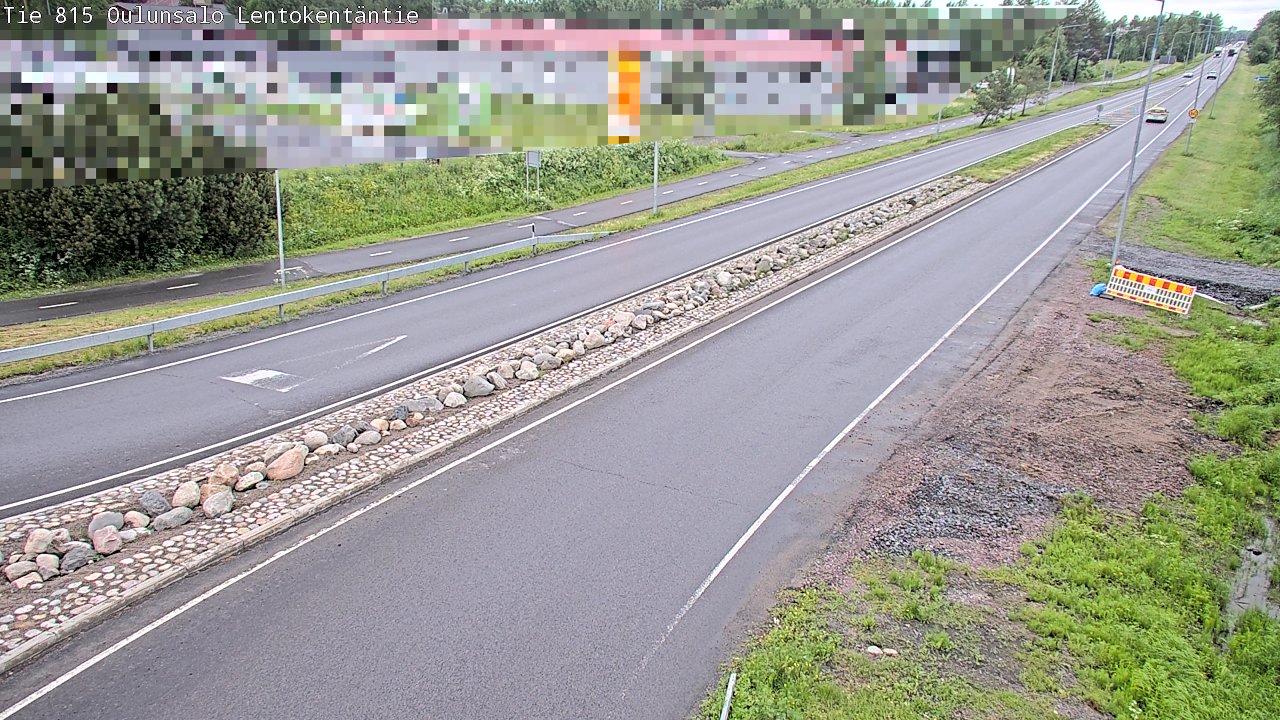 Kelikamerat Kuva Tie 816 Oulunsalo, Lentokentäntie, Oulu, Pohjois-Pohjanmaa
