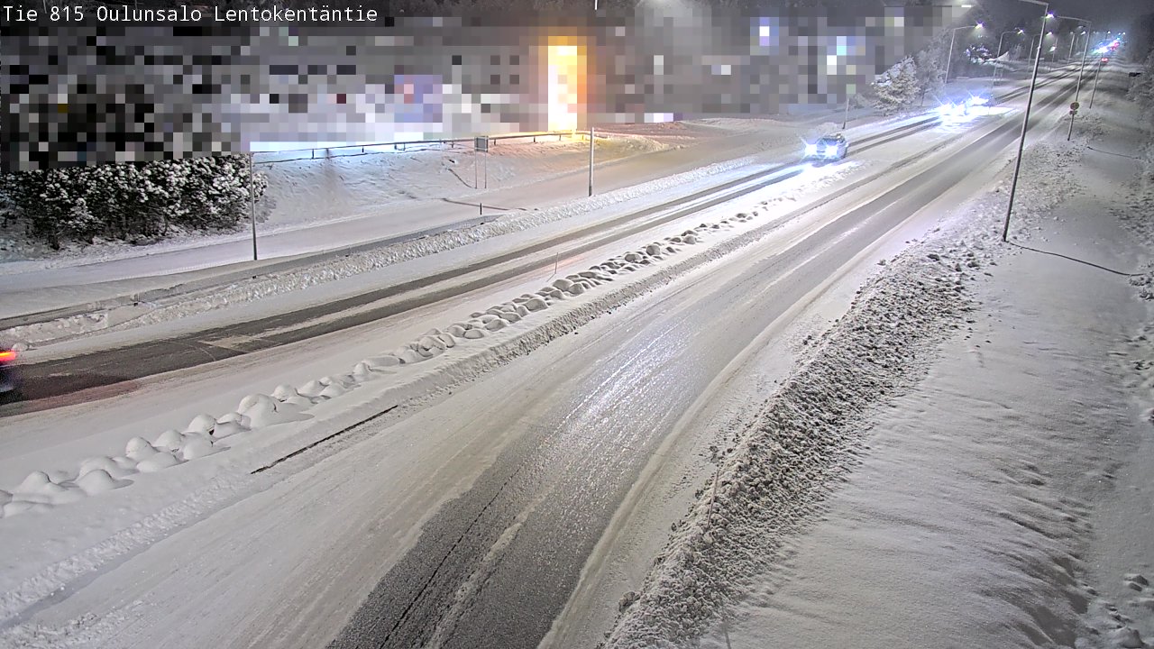 Kelikamerat Kuva Tie 816 Oulunsalo, Lentokentäntie, Oulu, Pohjois-Pohjanmaa