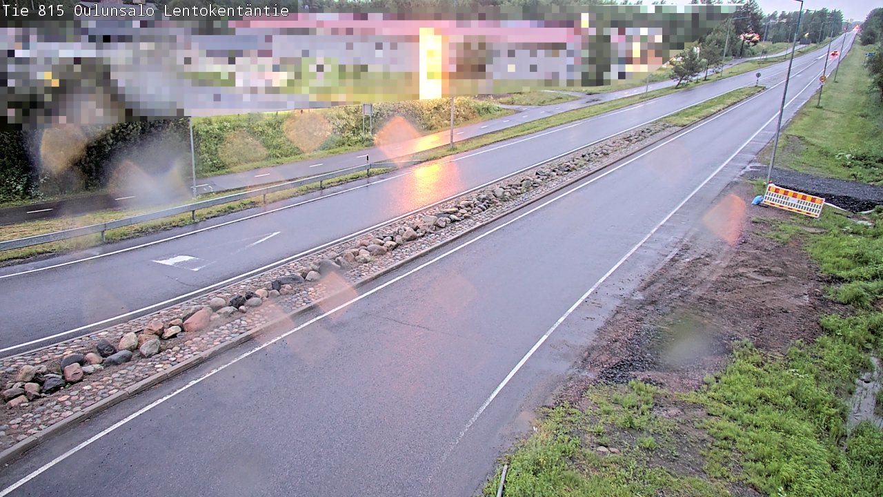 Kelikamerat Kuva Tie 816 Oulunsalo, Lentokentäntie, Oulu, Pohjois-Pohjanmaa