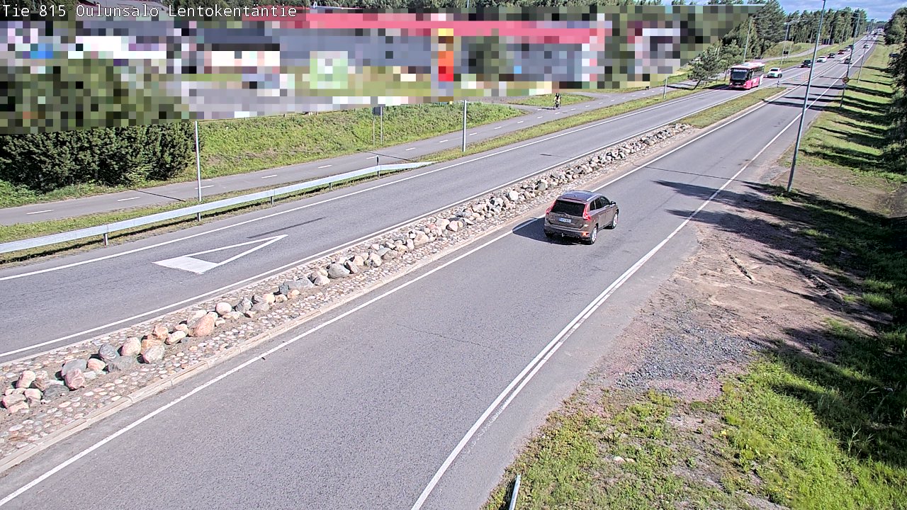 Kelikamerat Kuva Tie 816 Oulunsalo, Lentokentäntie, Oulu, Pohjois-Pohjanmaa