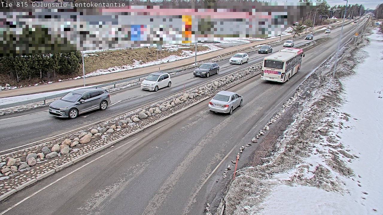 Kelikamerat Kuva Tie 816 Oulunsalo, Lentokentäntie, Oulu, Pohjois-Pohjanmaa