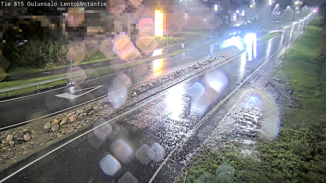 Weather Camera Image Road 816 Oulunsalo, Lentokentäntie, Oulu, Pohjois-Pohjanmaa
