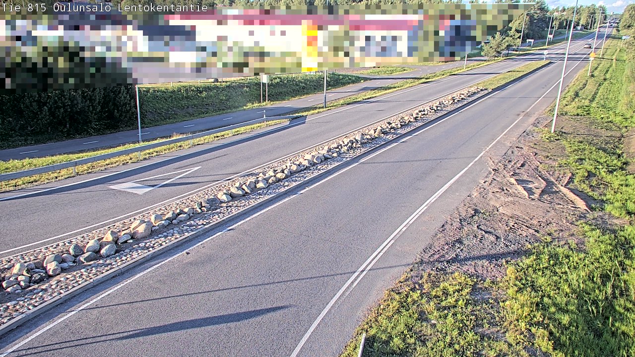 Kelikamerat Kuva Tie 816 Oulunsalo, Lentokentäntie, Oulu, Pohjois-Pohjanmaa