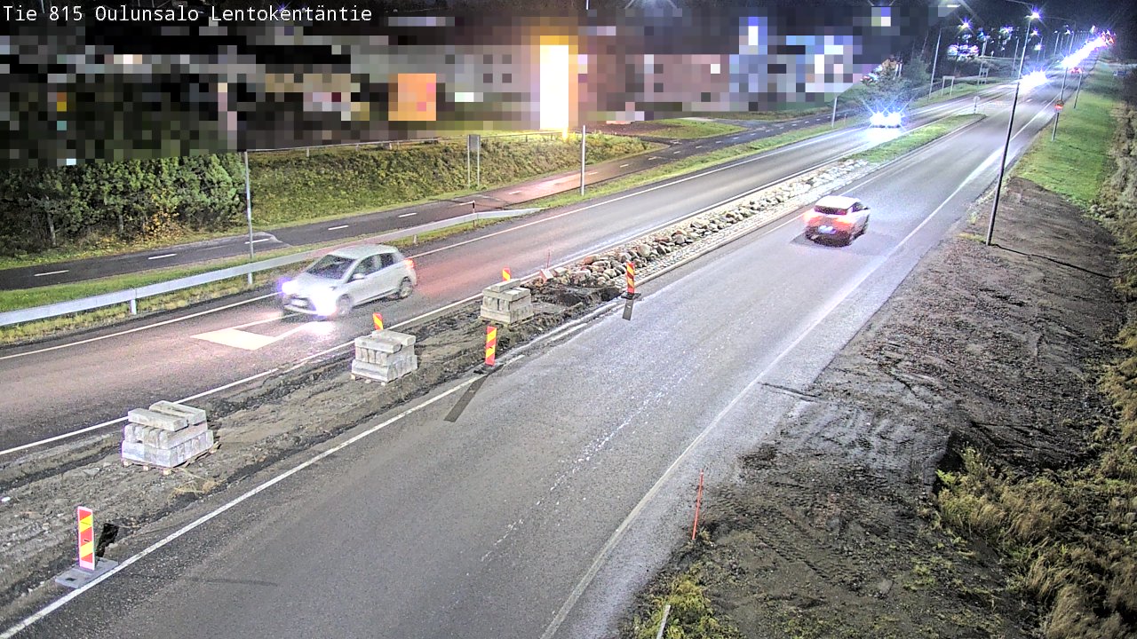 Kelikamerat Kuva Tie 816 Oulunsalo, Lentokentäntie, Oulu, Pohjois-Pohjanmaa