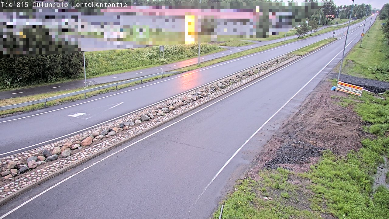 Kelikamerat Kuva Tie 816 Oulunsalo, Lentokentäntie, Oulu, Pohjois-Pohjanmaa