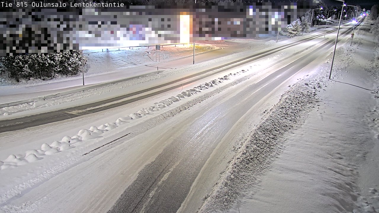 Kelikamerat Kuva Tie 816 Oulunsalo, Lentokentäntie, Oulu, Pohjois-Pohjanmaa