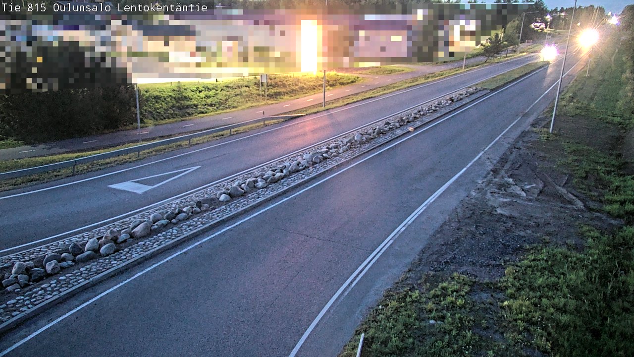 Kelikamerat Kuva Tie 816 Oulunsalo, Lentokentäntie, Oulu, Pohjois-Pohjanmaa