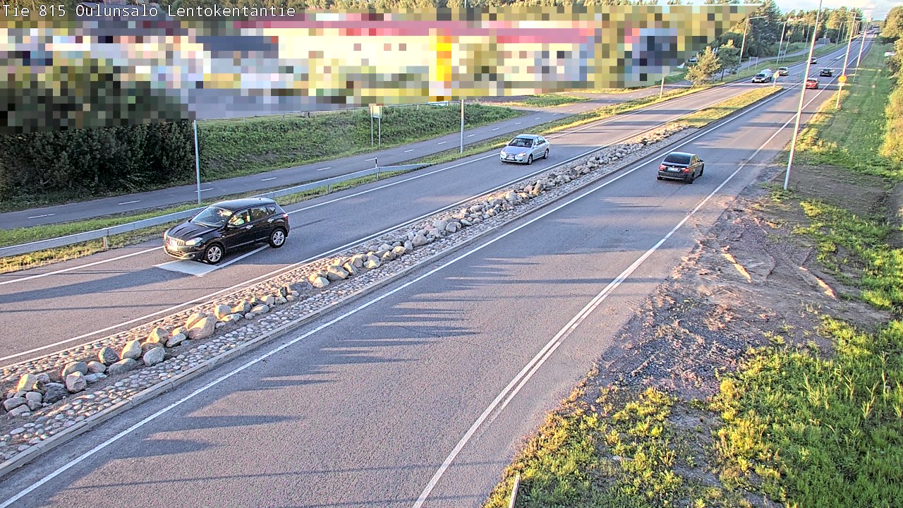 Kelikamerat Kuva Tie 816 Oulunsalo, Lentokentäntie, Oulu, Pohjois-Pohjanmaa
