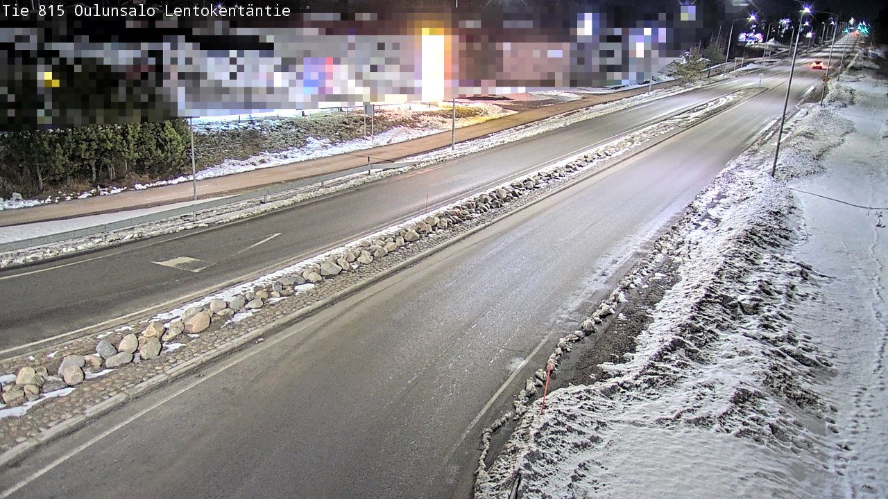 Kelikamerat Kuva Tie 816 Oulunsalo, Lentokentäntie, Oulu, Pohjois-Pohjanmaa